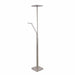 Kendal Canada - LED Torchiere - Ibiza - Satin Nickel- Union Lighting Luminaires Decor