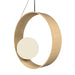 Accord Lighting - One Light Pendant - Sfera - Maple- Union Lighting Luminaires Decor