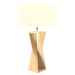 Accord Lighting - One Light Table Lamp - Spin - Maple- Union Lighting Luminaires Decor