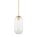 Hudson Valley Canada - One Light Pendant - Bennett - Aged Brass- Union Lighting Luminaires Decor