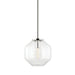 Hudson Valley Canada - One Light Pendant - Bennett - Polished Nickel- Union Lighting Luminaires Decor