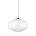Hudson Valley Canada - One Light Pendant - Bennett - Polished Nickel- Union Lighting Luminaires Decor