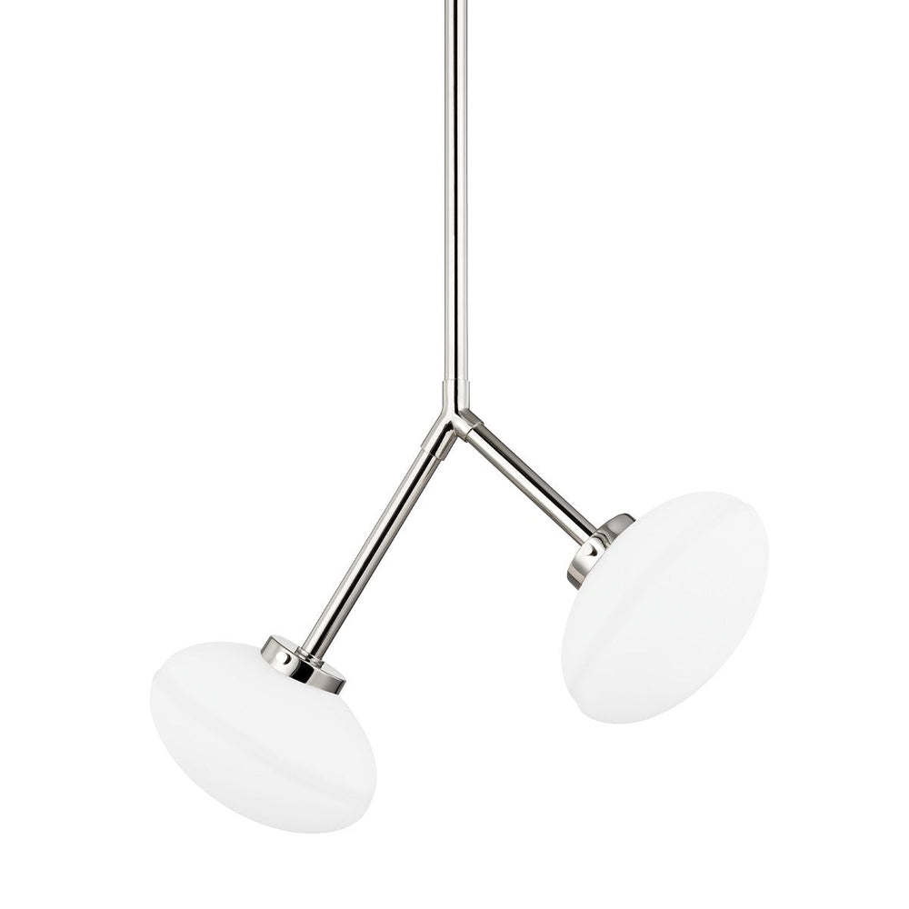 Hudson Valley Canada - Two Light Pendant - Wagner - Polished Nickel- Union Lighting Luminaires Decor