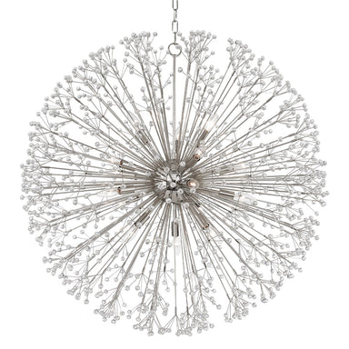 Hudson Valley Canada - 16 Light Chandelier - Dunkirk - Polished Nickel- Union Lighting Luminaires Decor