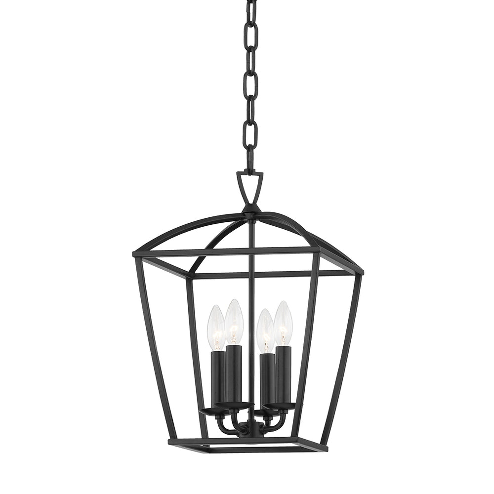 Hudson Valley Canada - Four Light Lantern - Bryant - Aged Iron- Union Lighting Luminaires Decor