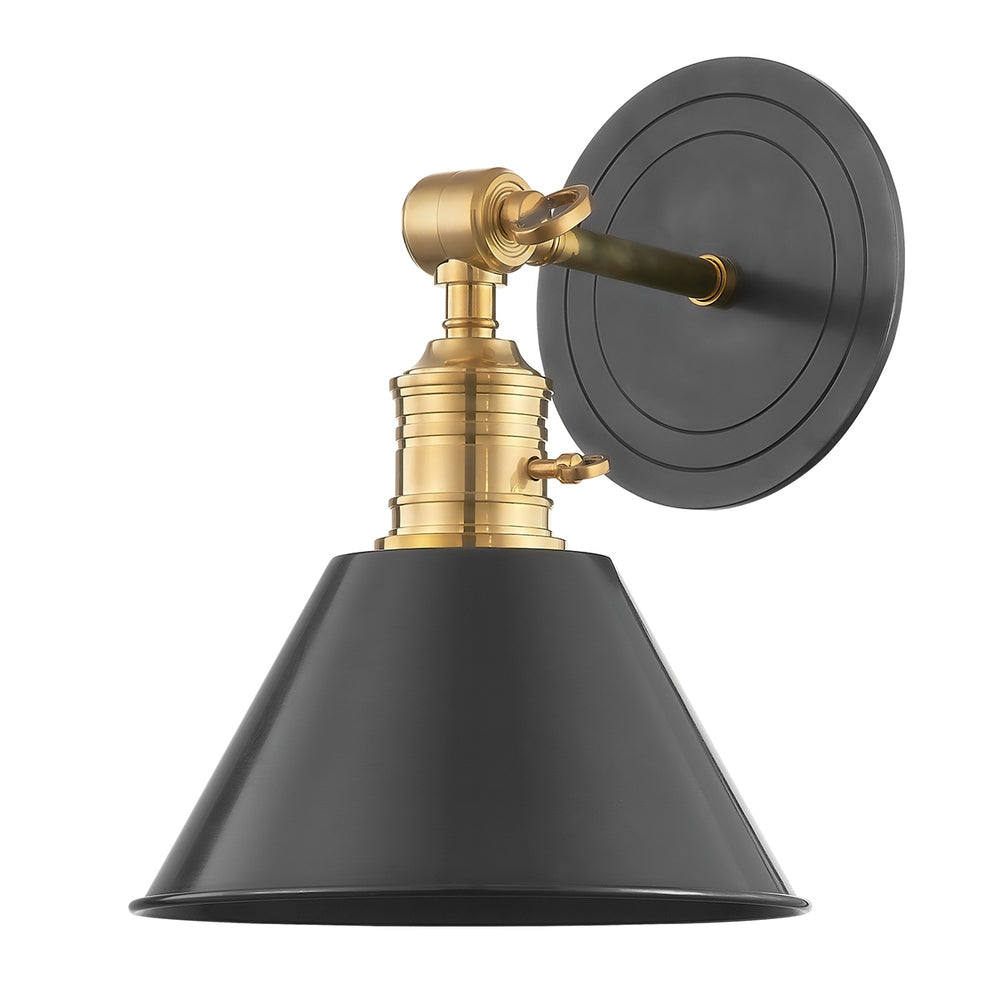 Hudson Valley Canada - One Light Wall Sconce - Garden City - Aged Old Bronze- Union Lighting Luminaires Decor