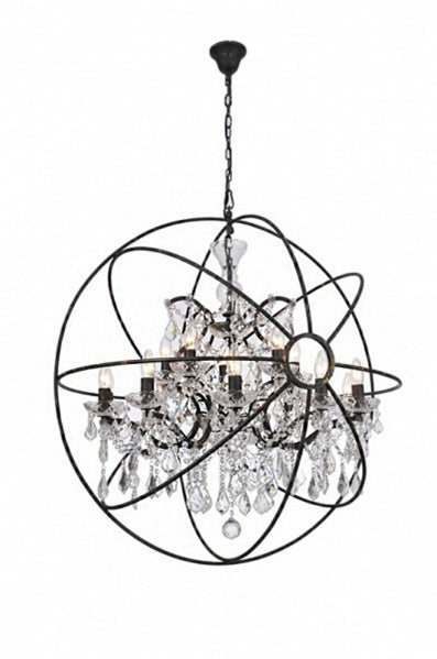 Bethel International Canada - 15 Light Chandelier - Black- Union Lighting Luminaires Decor