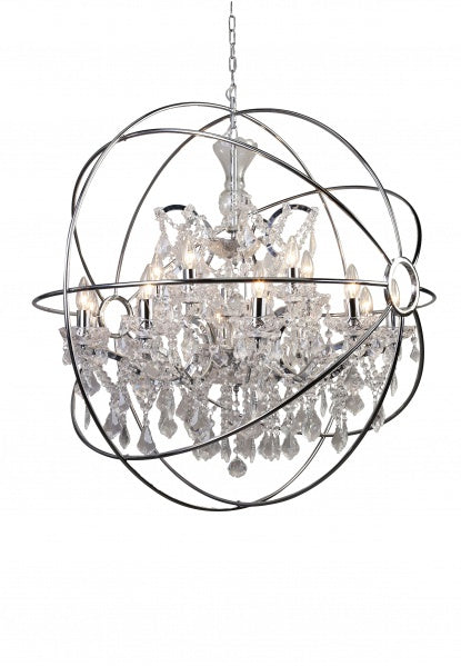 Bethel International Canada - 15 Light Chandelier - Chrome- Union Lighting Luminaires Decor
