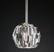 Bethel International Canada - One Light Pendant - Polished Nickel- Union Lighting Luminaires Decor