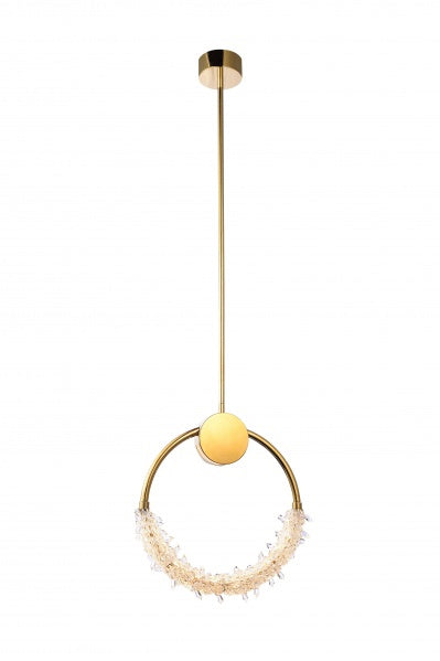 Bethel International Canada - LED Pendant - Gold- Union Lighting Luminaires Decor