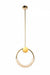 Bethel International Canada - LED Pendant - Gold- Union Lighting Luminaires Decor