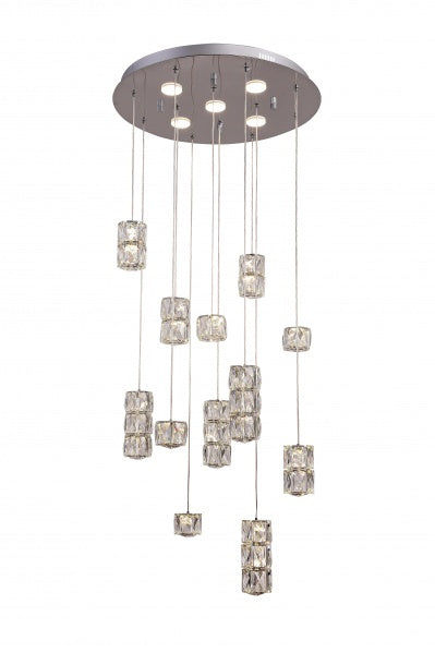 Bethel International Canada - LED Chandelier - Chrome- Union Lighting Luminaires Decor