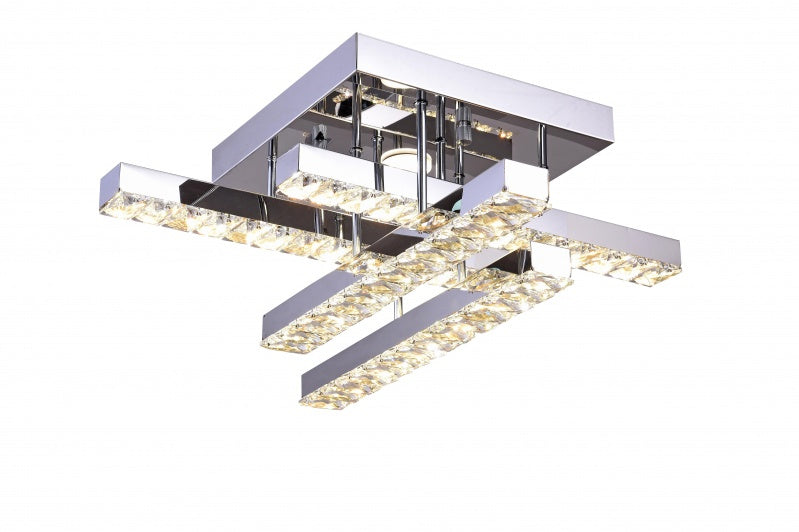 Bethel International Canada - LED Flush Mount - Chrome- Union Lighting Luminaires Decor