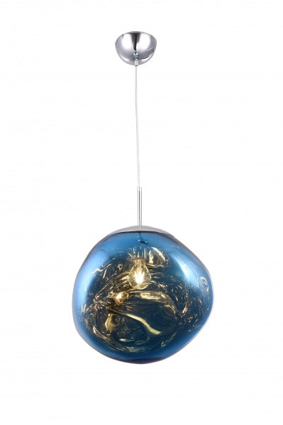 Bethel International Canada - One Light Pendant - Blue- Union Lighting Luminaires Decor