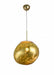 Bethel International Canada - One Light Pendant - Gold- Union Lighting Luminaires Decor
