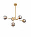 Bethel International Canada - Five Light Chandelier - Gold- Union Lighting Luminaires Decor