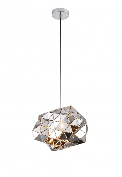Bethel International Canada - One Light Pendant - Chrome- Union Lighting Luminaires Decor