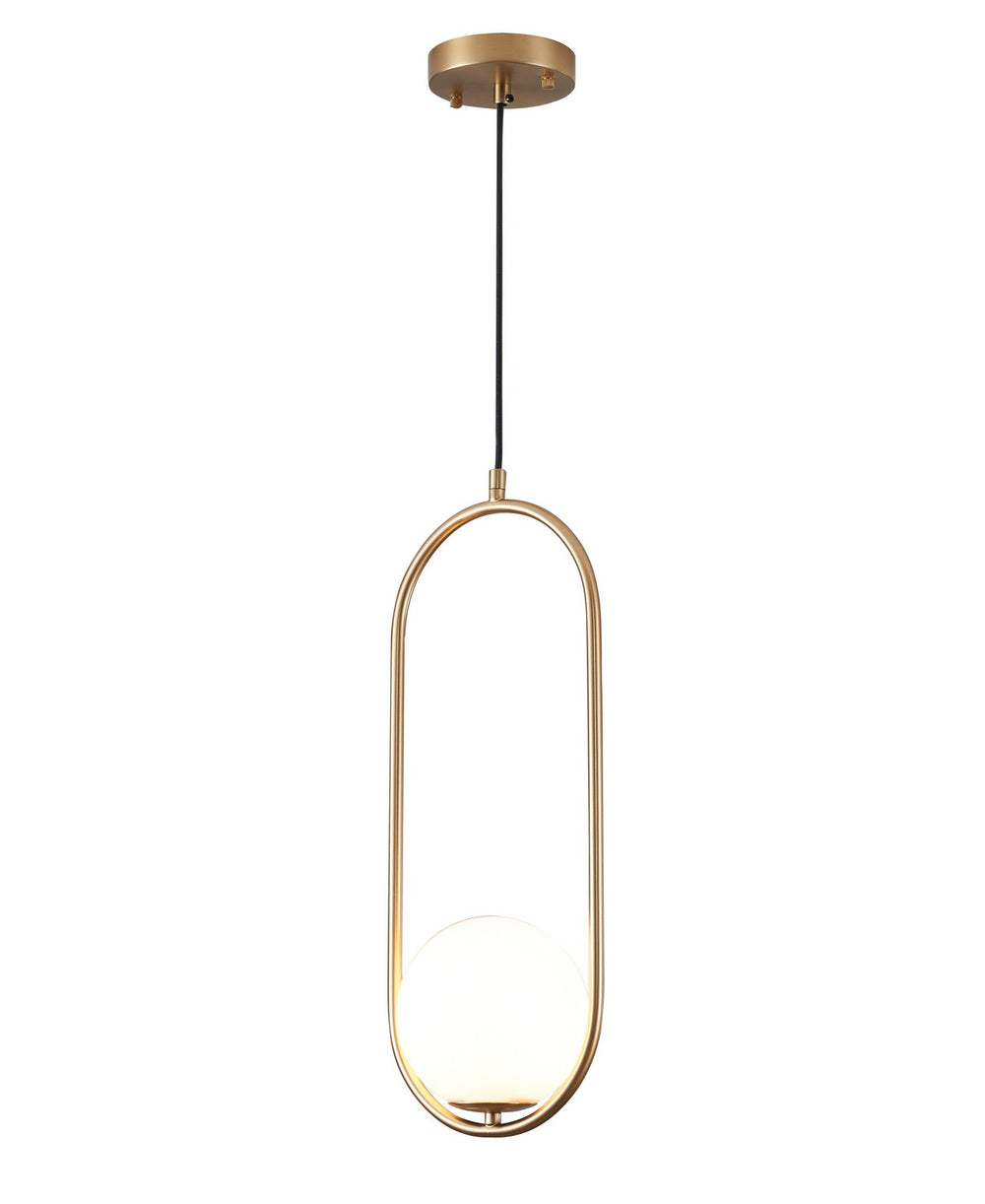 Bethel International Canada - One Light Pendant - Gold- Union Lighting Luminaires Decor