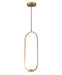 Bethel International Canada - One Light Pendant - Gold- Union Lighting Luminaires Decor