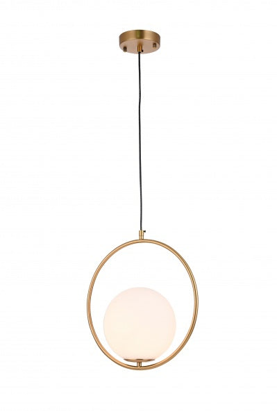 Bethel International Canada - One Light Pendant - Gold- Union Lighting Luminaires Decor