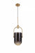 Bethel International Canada - One Light Pendant - Gold- Union Lighting Luminaires Decor