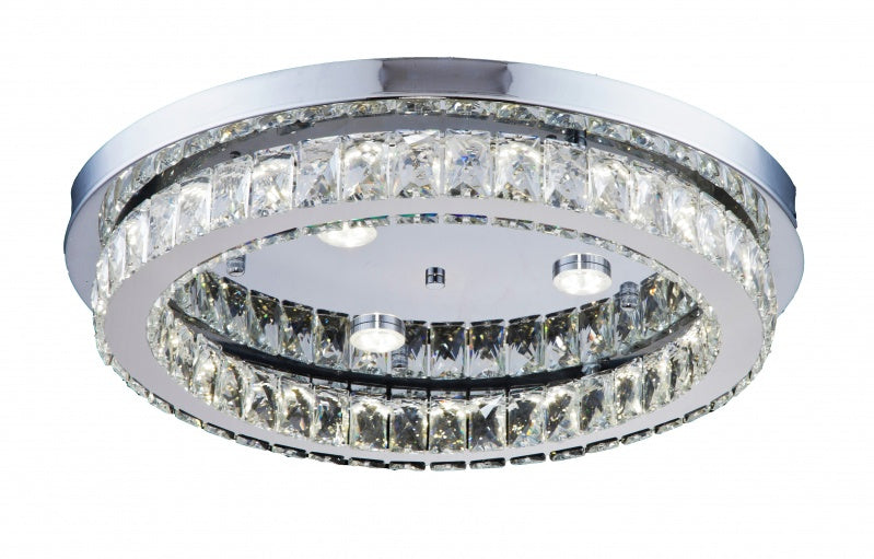 Bethel International Canada - LED Flush Mounts - Chrome- Union Lighting Luminaires Decor