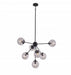 Bethel International Canada - Seven Light Chandelier - Black- Union Lighting Luminaires Decor