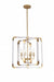 Bethel International Canada - Six Light Chandelier - Copper- Union Lighting Luminaires Decor