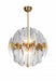 Bethel International Canada - Ten Light Chandelier - Brass- Union Lighting Luminaires Decor