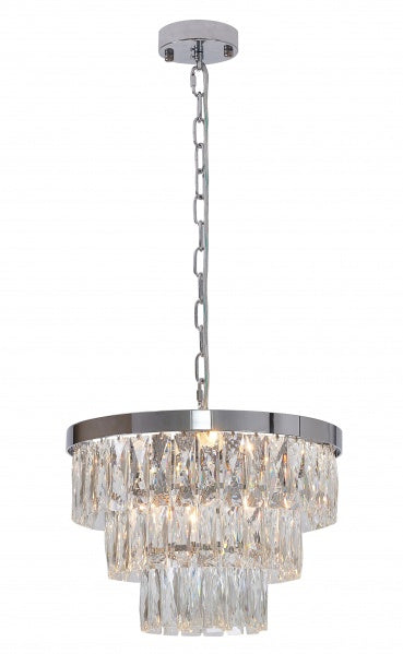 Bethel International Canada - Six Light Chandelier - Chrome- Union Lighting Luminaires Decor