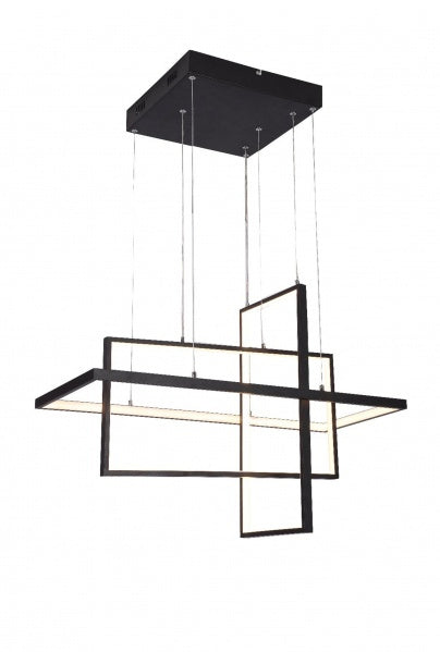 Bethel International Canada - LED Chandelier - Matte Black- Union Lighting Luminaires Decor