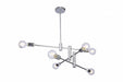 Bethel International Canada - Six Light Chandelier - Chrome- Union Lighting Luminaires Decor