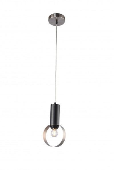 Bethel International Canada - One Light Pendant - Sand Nickel- Union Lighting Luminaires Decor