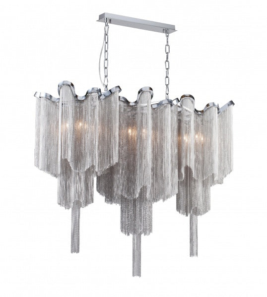 Bethel International Canada - 12 Light Chandelier - Chrome- Union Lighting Luminaires Decor