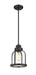 Z-Lite Canada - One Light Pendant - Burren - Matte Black- Union Lighting Luminaires Decor