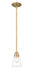 Z-Lite Canada - One Light Pendant - Annora - Olde Brass- Union Lighting Luminaires Decor