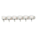 Maxim - Six Light Bath Vanity - Axis - Satin Nickel- Union Lighting Luminaires Decor