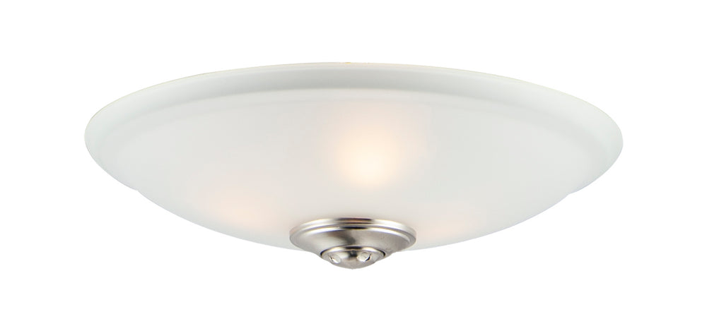 Maxim - Three Light Ceiling Fan Light Kit - Fan Light Kits - Satin Nickel- Union Lighting Luminaires Decor