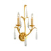 Corbett Lighting - Two Light Wall Sconce - Prosecco - Gold Leaf- Union Lighting Luminaires Decor