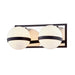Troy Lighting Canada - Two Light Vanity - Ace - Carbide Blk With Polished Nickel Accents- Union Lighting Luminaires Decor