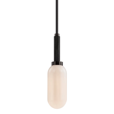 Troy Lighting Canada - One Light Pendant - Annex - Anodized Black- Union Lighting Luminaires Decor