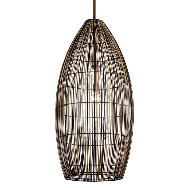 Troy Lighting Canada - One Light Pendant - Holden - Textured Bronze- Union Lighting Luminaires Decor