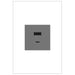 Legrand Canada - Ultra-Fast USB Type-A/C Outlet Module - Outlets - Magnesium- Union Lighting Luminaires Decor