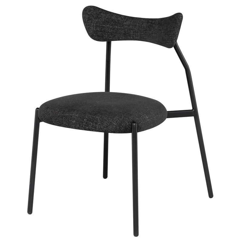 Nuevo Canada - Dining Chair - Dragonfly - Tweed Shadow- Union Lighting Luminaires Decor