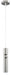 Bethel International Canada - One Light Pendant - Shiny Nickel- Union Lighting Luminaires Decor