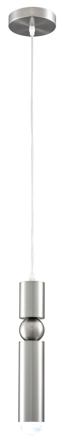 Bethel International Canada - One Light Pendant - Shiny Nickel- Union Lighting Luminaires Decor