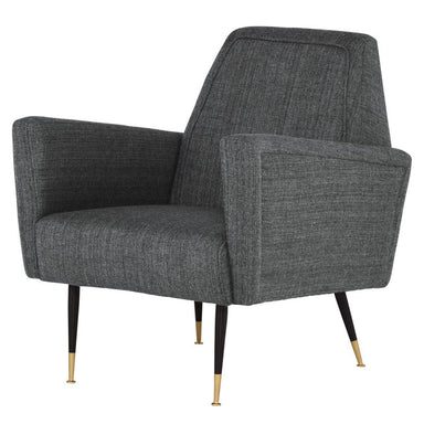 Nuevo Canada - Occasional Chair - Victor - Dark Grey Tweed- Union Lighting Luminaires Decor
