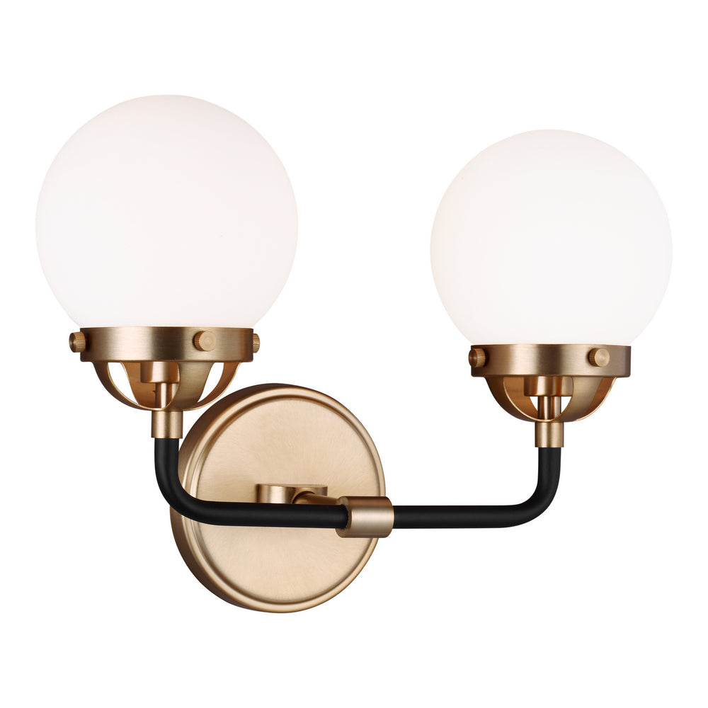 Visual Comfort Studio Canada - Two Light Wall / Bath - Cafe - Satin Brass- Union Lighting Luminaires Decor
