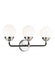 Visual Comfort Studio Canada - Three Light Wall / Bath - Cafe - Brushed Nickel- Union Lighting Luminaires Decor
