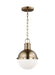 Visual Comfort Studio Canada - One Light Mini Pendant - Hanks - Satin Brass- Union Lighting Luminaires Decor